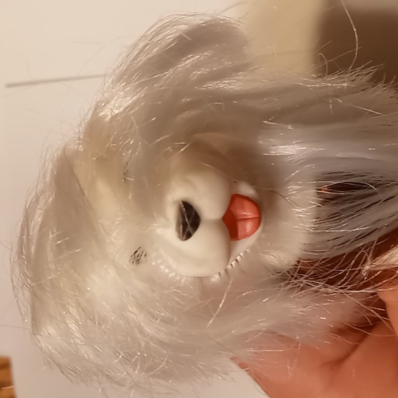 Vintage CitiToy 1989 Old English Sheep Dog 3" Brown and White Long Hair Doll Pet - Picture 4 of 5